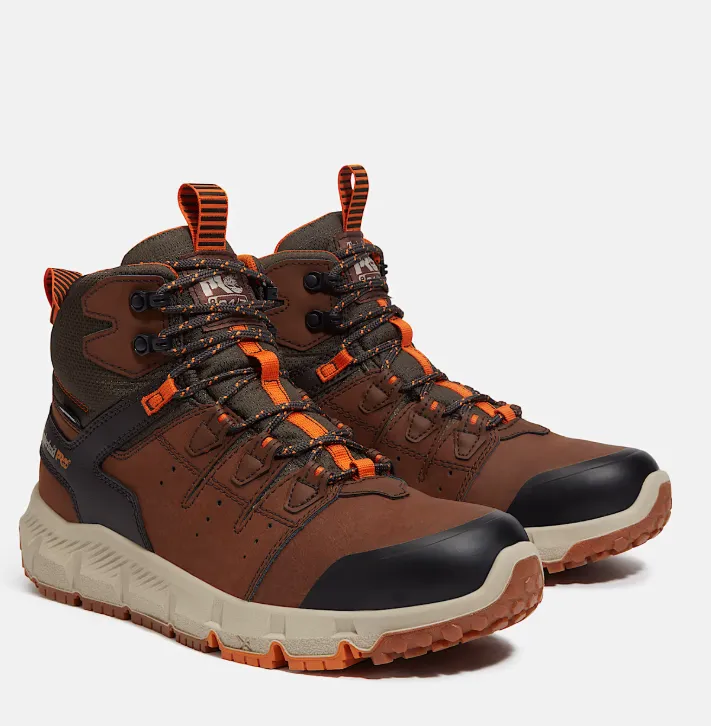 TIMBERLAND PRO Men's Tempe 6" Waterproof Soft Toe Work Boot TB0A63WQEPB
