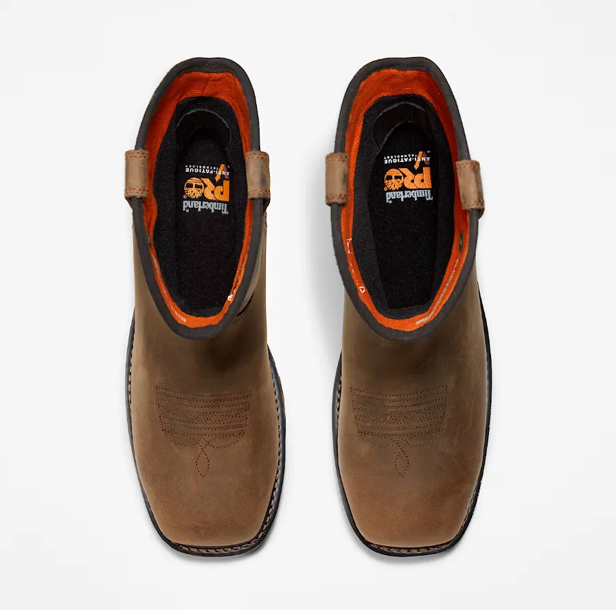 TIMBERLAND PRO Men's True Grit Pull On Waterproof Composite Toe TB0A437Y214