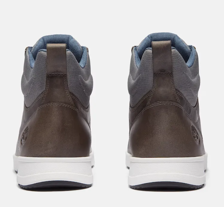 TIMBERLAND TREE Men's Parker Street Mid Lace Sneaker TB0A6BXEEIQ