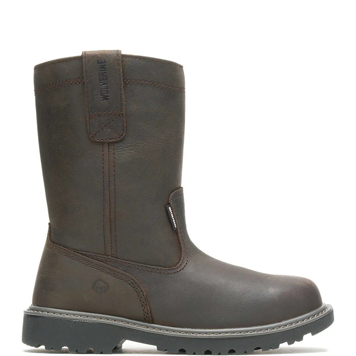 WOLVERINE Men's Floorhand Waterproof 10" Wellington Work Boot W10682