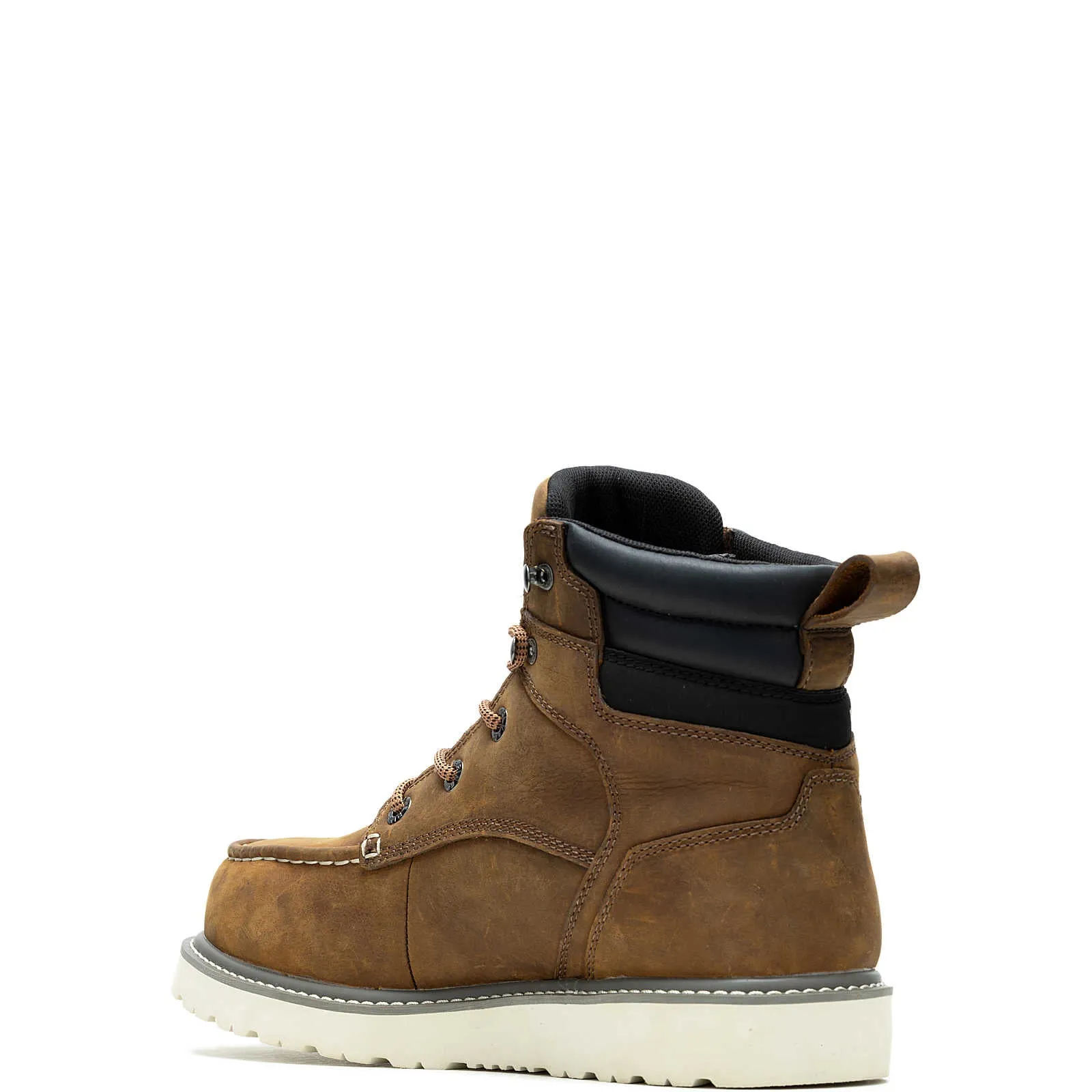 WOLVERINE Men's Trade Wedge Moc Toe Waterproof Soft Toe Work Boots W230042