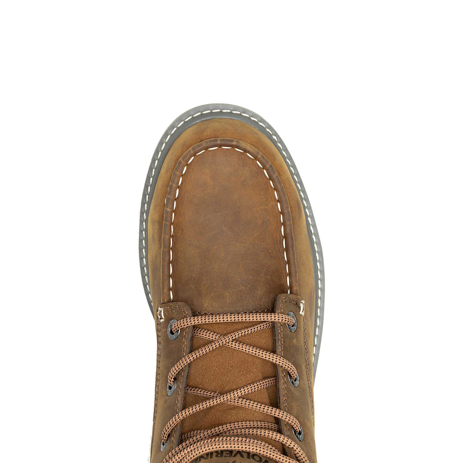 WOLVERINE Men's Trade Wedge Moc Toe Waterproof Soft Toe Work Boots W230042